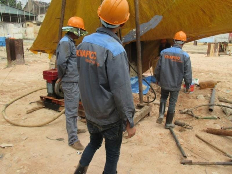 thí nghiệm địa chất trong phòng nền tảng cho thiết kế